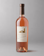 Bottle of 2021 Napa Valley Rose on a light grey background
