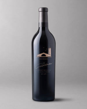One bottle of 2021 Reserve Cabernet Sauvignon To Kalon Vineyard on a light grey background
