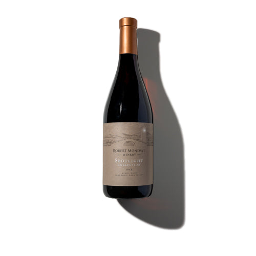 A bottle of 2018 PNX Pinot Noir Carneros Napa Valley on a white background.